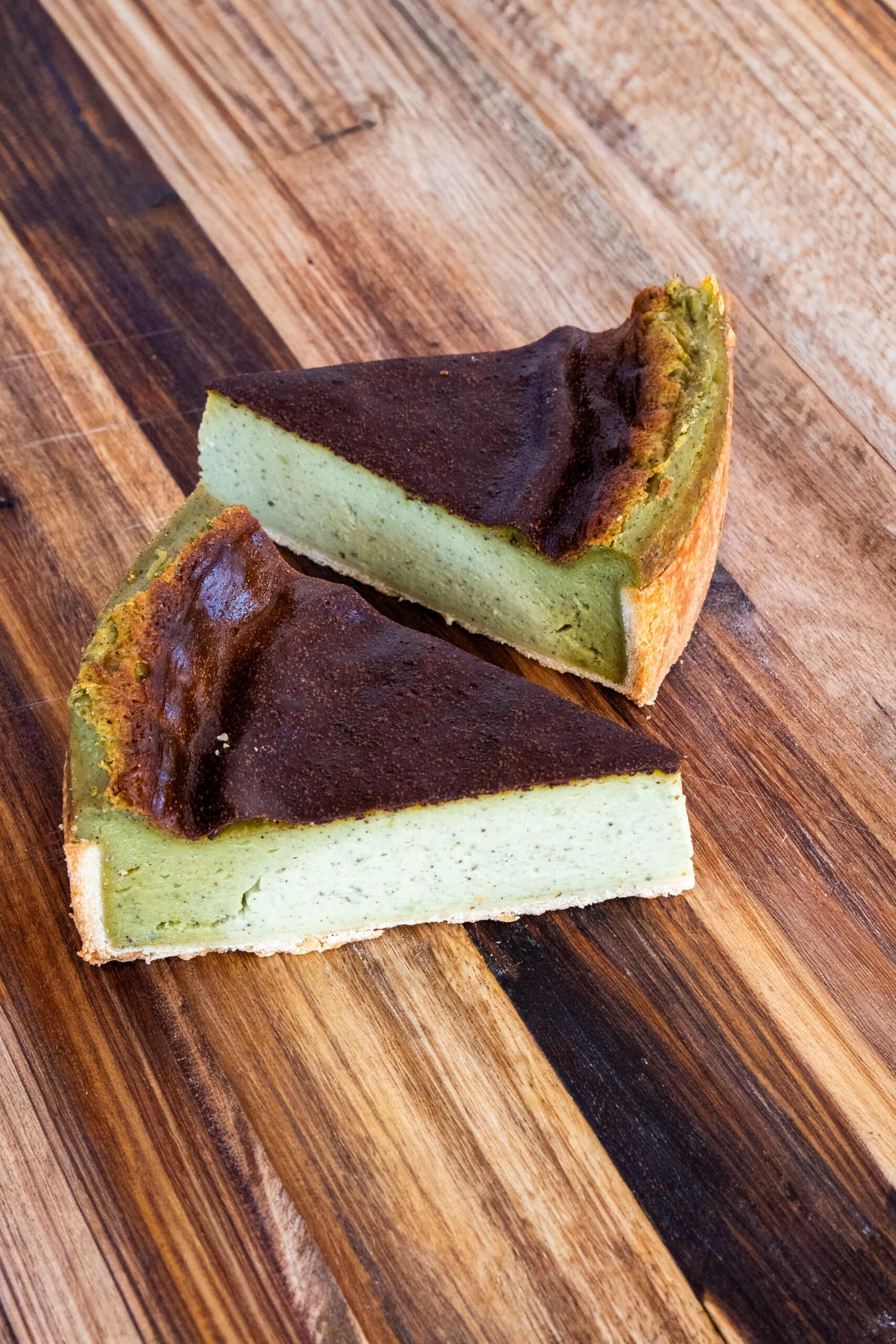 Flan pistache