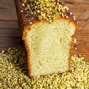 Cake pistache fleur d'oranger