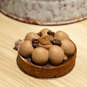 Tarte chocolat caramel fleur de sel