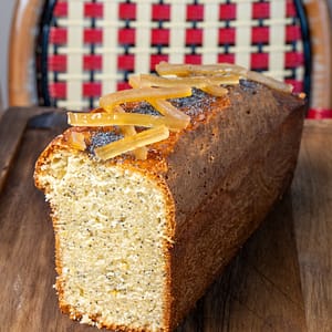 Cake citron pavot