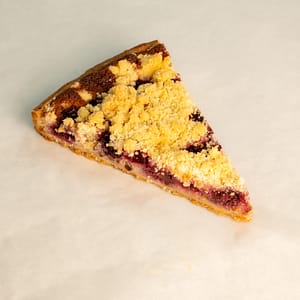 Crumble fruit rouge pistache